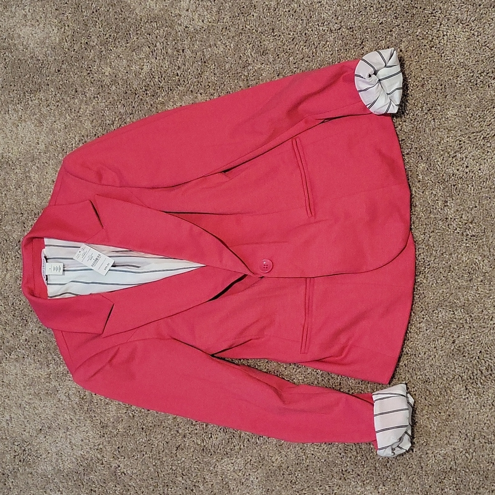 Pink blazer from WHBM